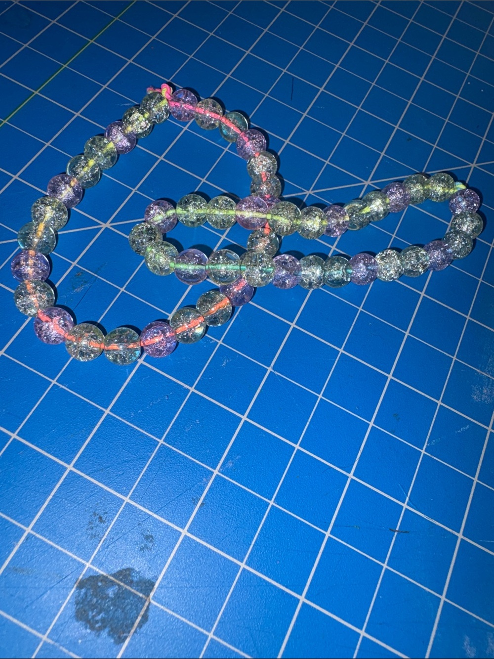 A handmade bracelet